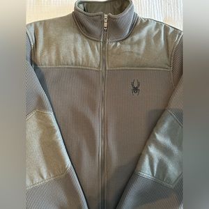 Men's Spyder Core Fleece lined jacket with elbow patches